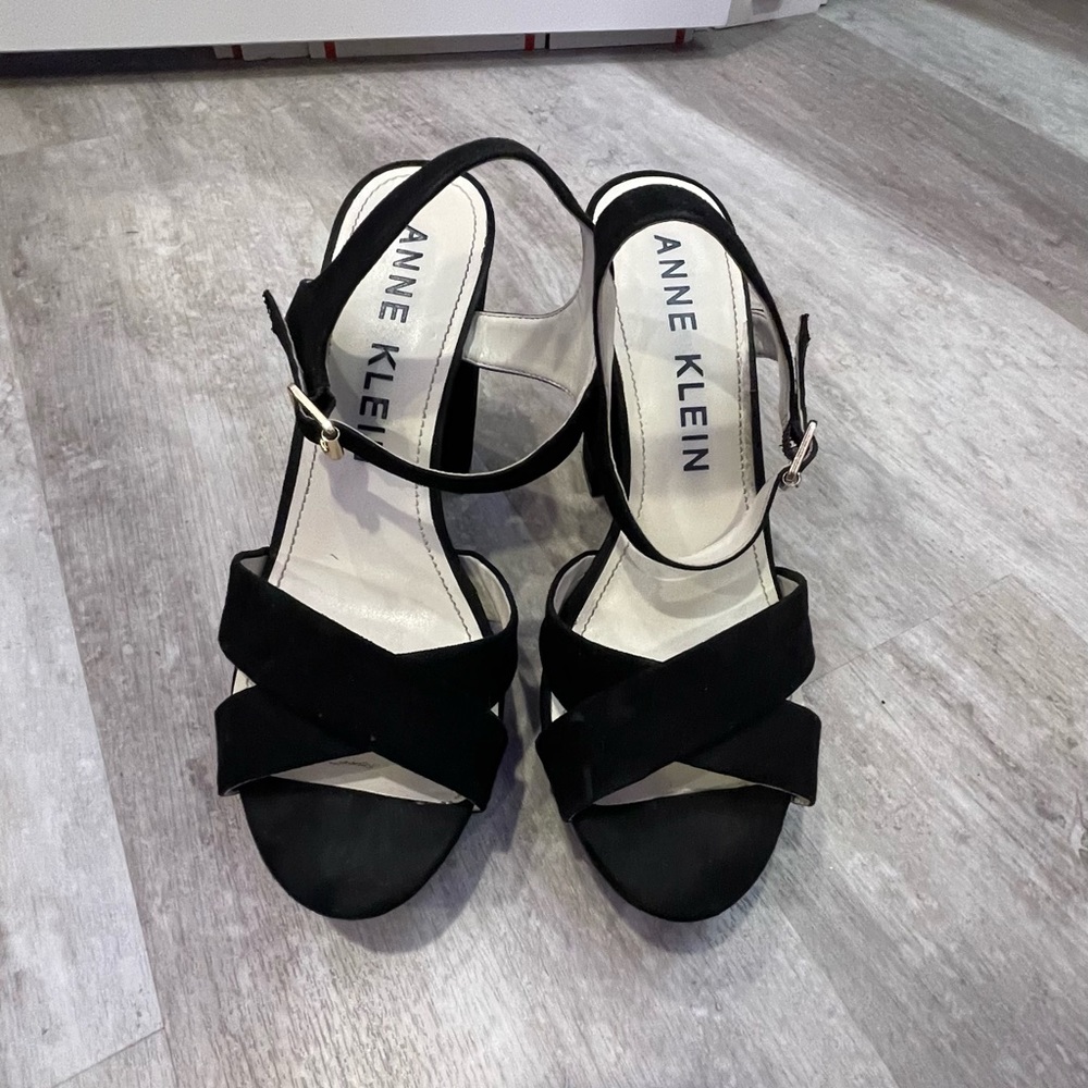 black heels